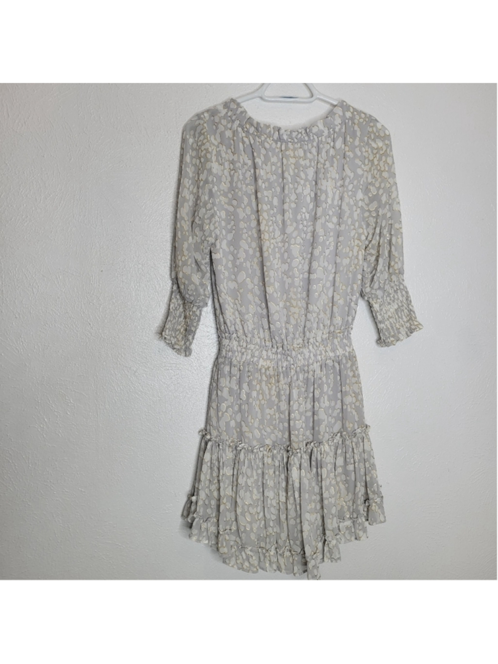 Buddy Love Bronx Ruffle Dress Women's Size XSmall Smoked Waist - Picture 11 of 13